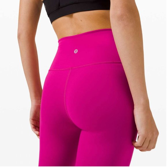 Lululemon Wunder Train High-Rise Tight 25" Ripened Raspberry 4 - Picture 5 of 16